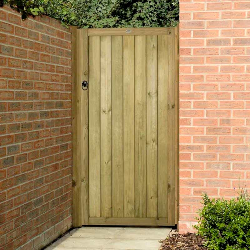 This is one of the designs for wooden garden gates on our list of wooden garden gate ideas