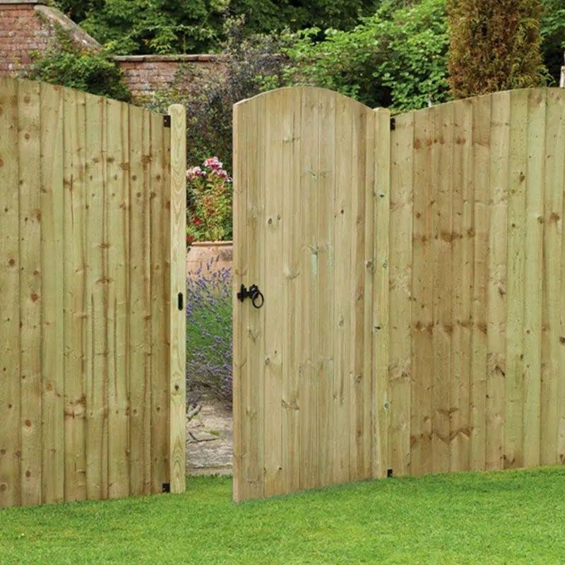a photo of one of the gate types on our list of gate design ideas including types of gates, styles of gates and types of garden gates