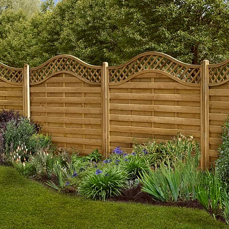 this fence panel is a decorative garden fence design for your garden layout design