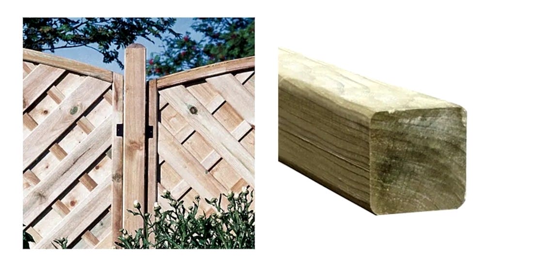 if you're looking at this image and thinking of your fencing foundation then you'll probably also be thinking of the best fence posts, the best concrete fence posts, the best wooden fence posts and the ultimate battle of concrete vs wood fence posts