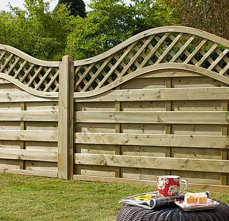 this photo shows one of our outdoor fencing ideas which include patio fencing ideas and fences for yards