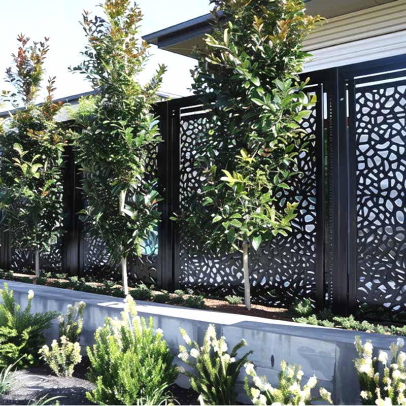photo of a beautiful garden layout design