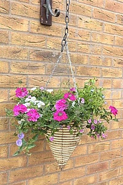 this garden makeover on a budget has been done with affordable garden plants, inexpensive garden fencing and DIY garden planters