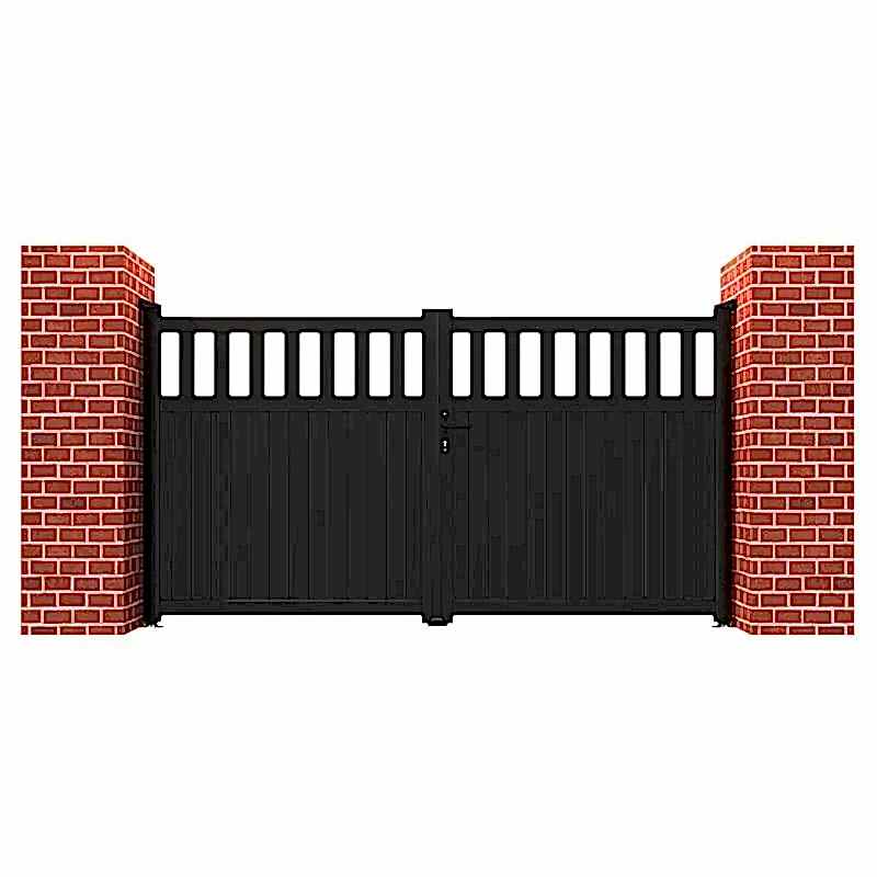 a photo of one of the gate types on our list of gate design ideas including types of gates, styles of gates and types of garden gates