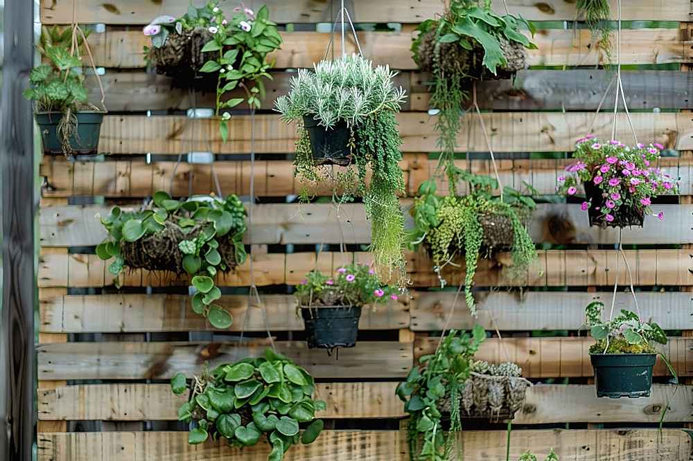 This image shows one of our budget garden ideas which include garden ideas on a budget, cheap garden ideas, patio garden ideas on a budget, cheap ideas for raised garden beds, low-maintenance garden ideas on a budget and garden painting ideas