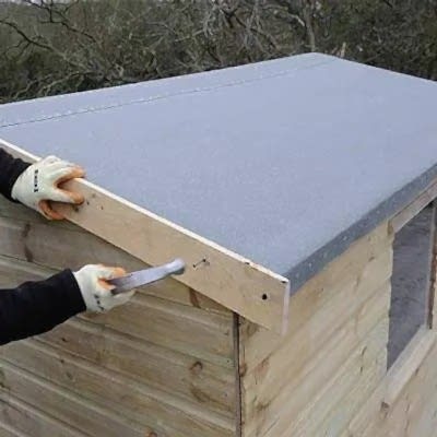 Adding fascia panels to a garden shed Adding fascia panels to a garden shed