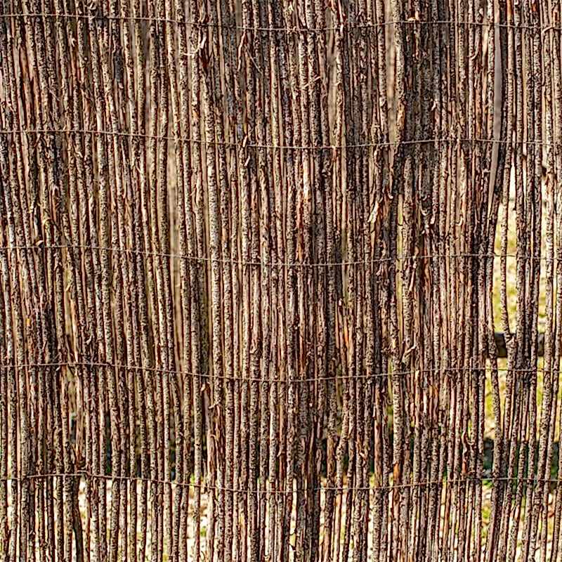 Rustic handmade fencing