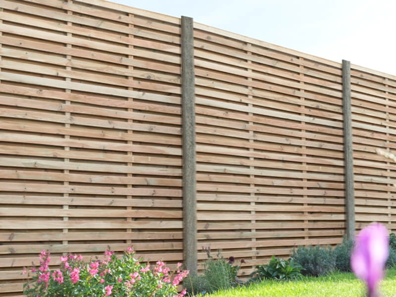 this photo shows one of our outdoor fencing ideas which include patio fencing ideas and fences for yards