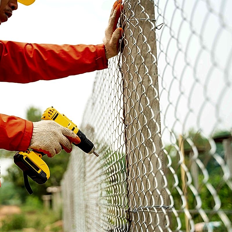 Wire Mesh Fencing is one of our economic fencing options