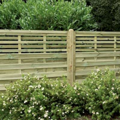 Forest 6x4 Kyoto Pressure Treated Decorative Fence Panel