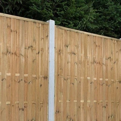 Buy the Forest 6 x 6 Vertical Hit and Miss Pressure Treated Fence Panel now Forest 6' x 6' Vertical Hit and Miss Pressure Treated Fence Panel
