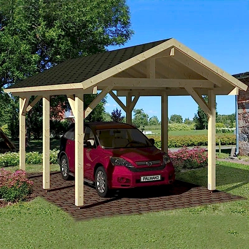Wooden carport Wooden carport