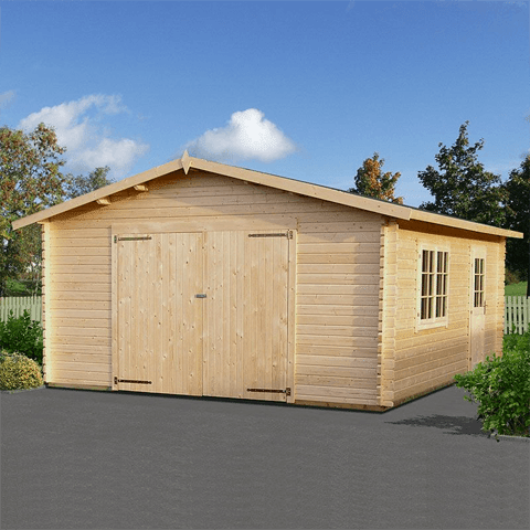 Apex roof log cabin Apex roof log cabin