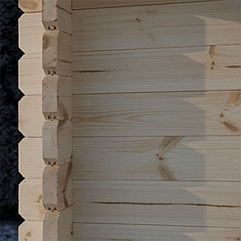 Log cabin solid logs Log cabin solid logs