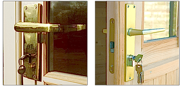 Log cabin security Log cabin security