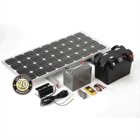 Solar power station for your log cabin Solar power station for your log cabin
