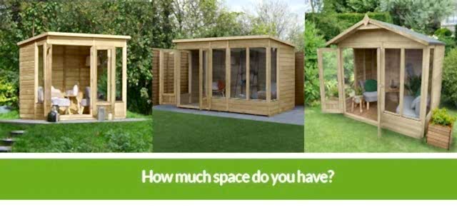 How much space do you have for your summer house? How much space do you have for your summer house?
