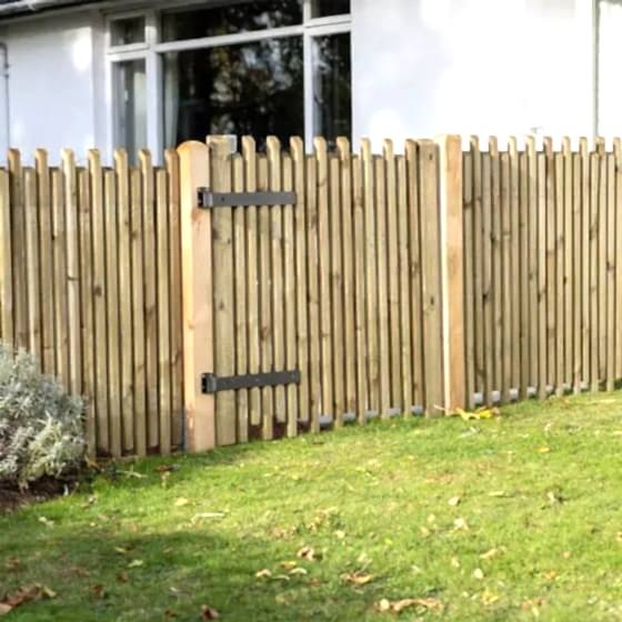3’x3’ wooden garden gates