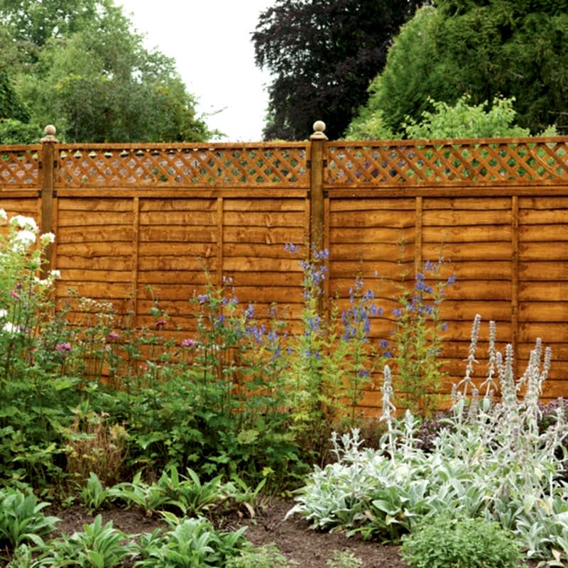 Trellis fence topper panels Trellis fence topper panels