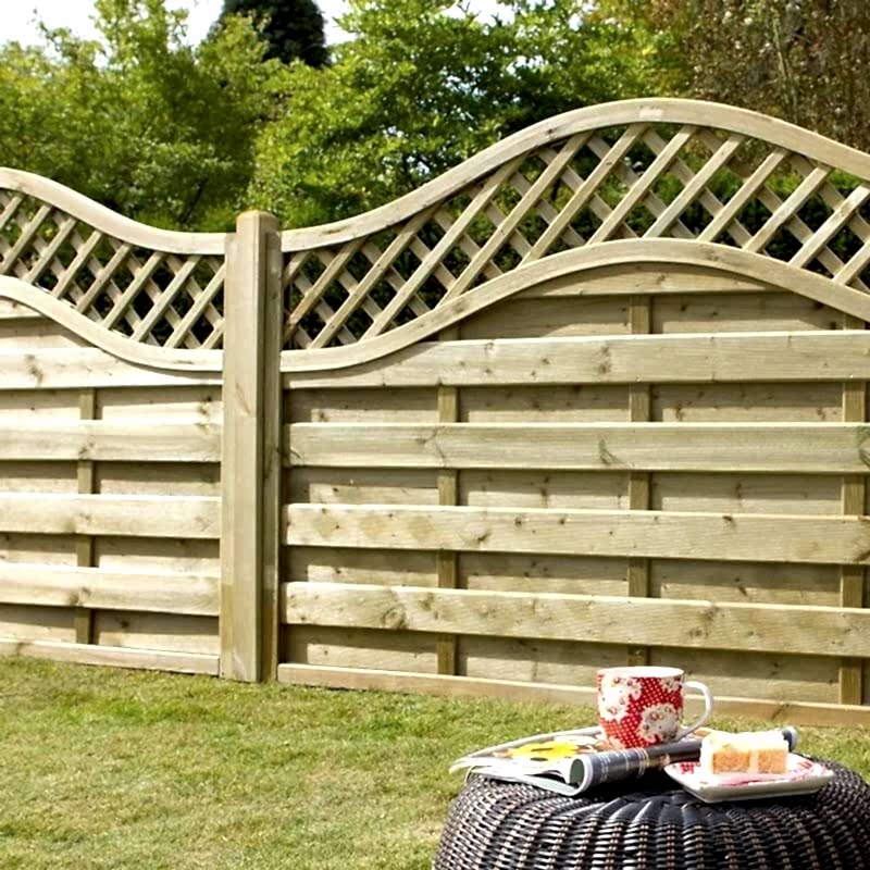 Planed wooden fence post Planed wooden fence post