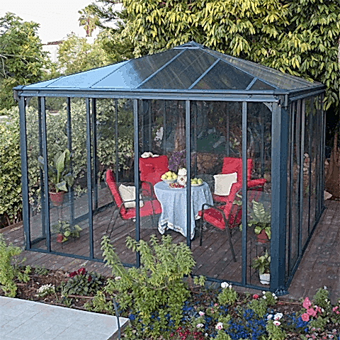 Fully enclosed gazebo Fully enclosed gazebo