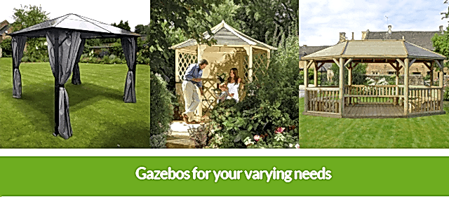 Gazebos for your varying needs Gazebos for your varying needs
