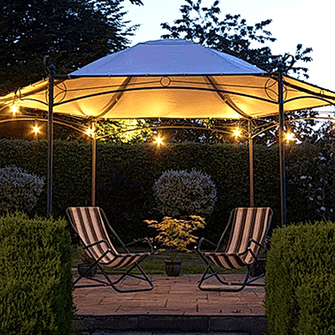 Gazebo lighting Gazebo lighting
