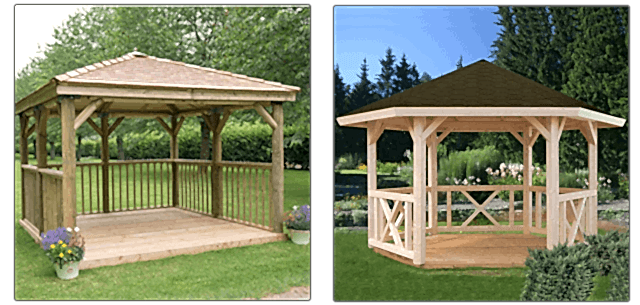 Various shapes of gazebo Various shapes of gazebo