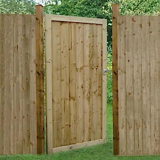 Featheredge gate Featheredge gate