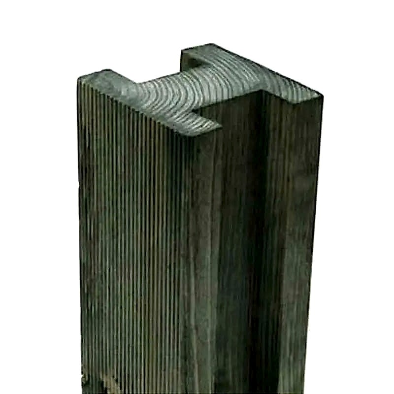 Decorative H fence post Decorative H fence post