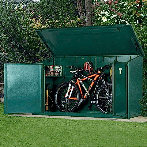 Metal garden storage Metal garden storage
