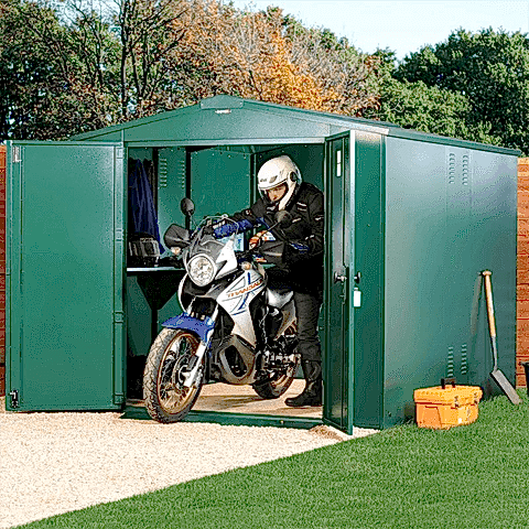 Motorbike sheds Motorbike sheds