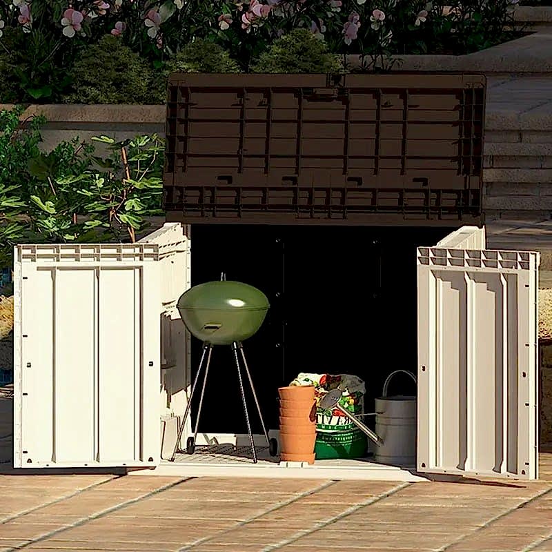 Plastic garden storage Plastic garden storage