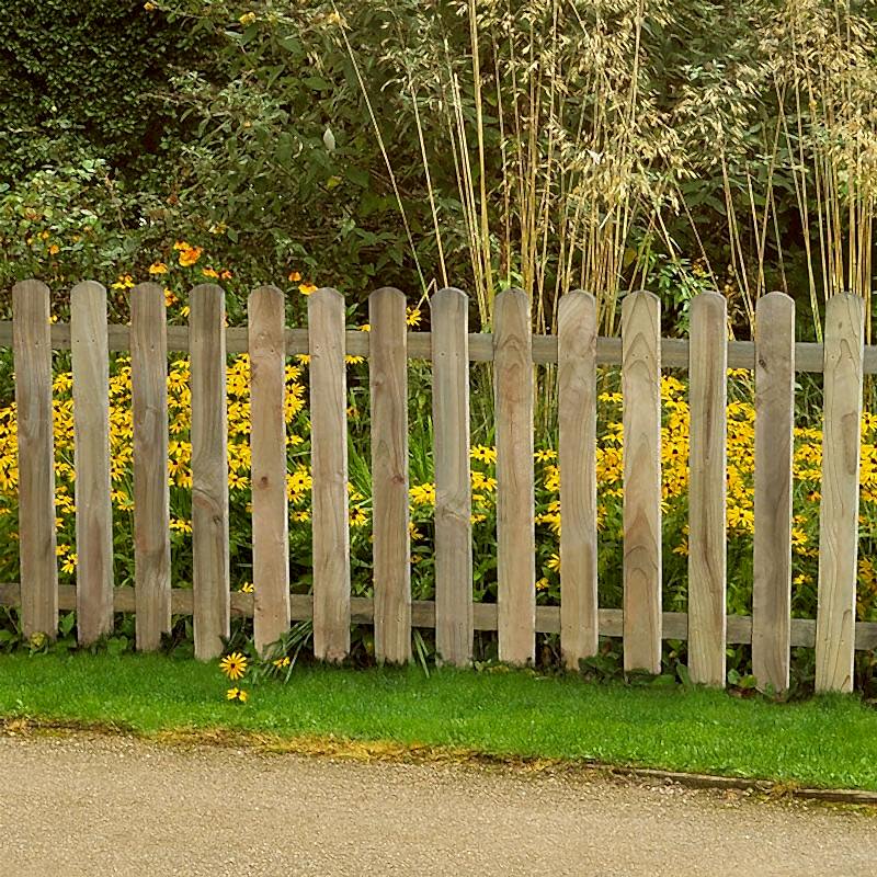 Pressure treated picket fencing Pressure treated picket fencing