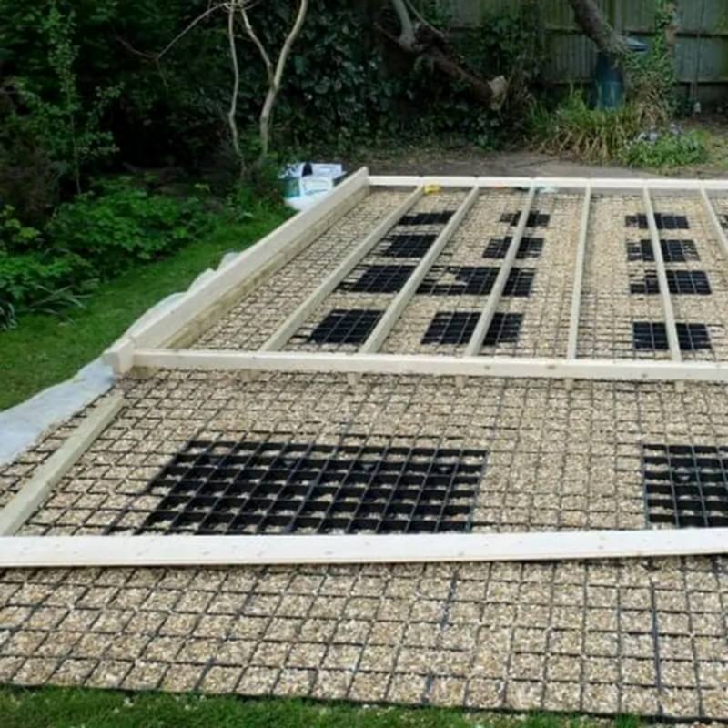 Plastic grid base Plastic grid base