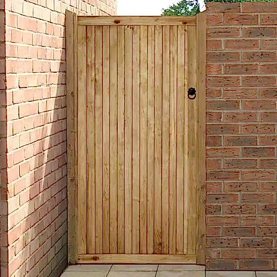 Wooden side gates Wooden side gates