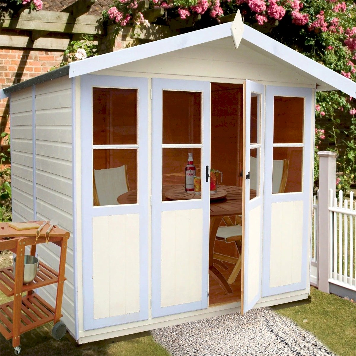 Painted Summer House Painted Summer House