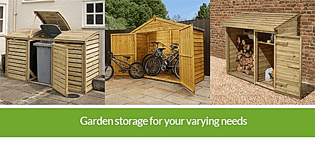 Garden storage for your varying needs Garden storage for your varying needs