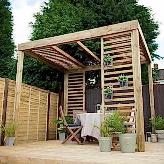 Trellis for decking Trellis for decking