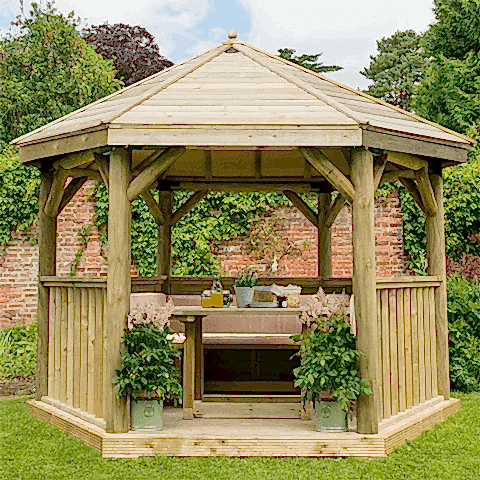 Wooden gazebo Wooden gazebo