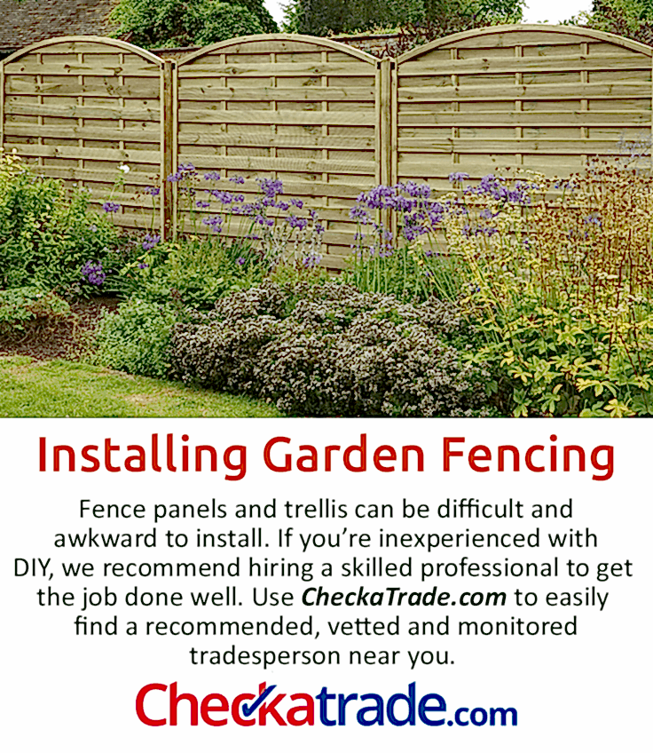 Installing Garden Fencing