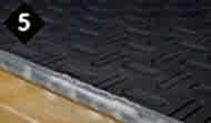 Rubber anti-slip flooring