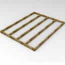Wooden Shed Base