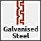 Galvanised steel